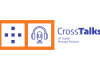 Illustration of the Cross Talks podcast. It reads "Cross Talks, UT Austin Portugal"