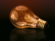 Lamp with yellow glow