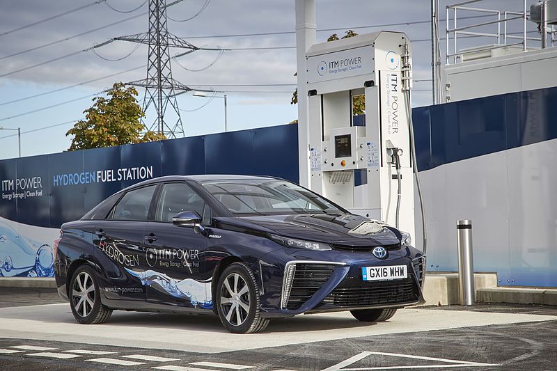 ITM Power Hydrogen Station and Toyota Mirai